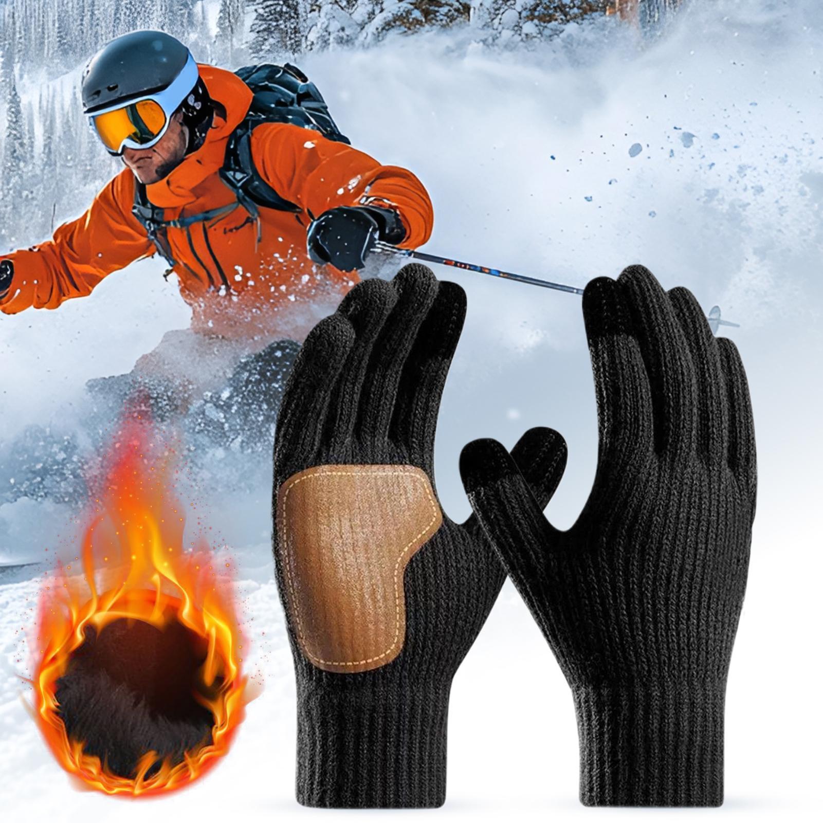 Running Gear In Cold Weather - USB Heated Gloves with Touchscreen, Winter