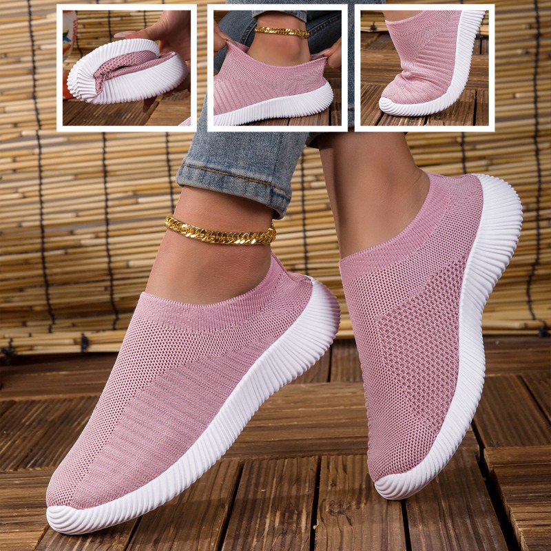 Running Gear Woman - Women's Sneakers Breathable Knitted Mesh Comfortable