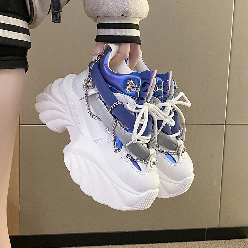 Running Gear Woman - Lovely Kawaii Women sneakers wedge casual