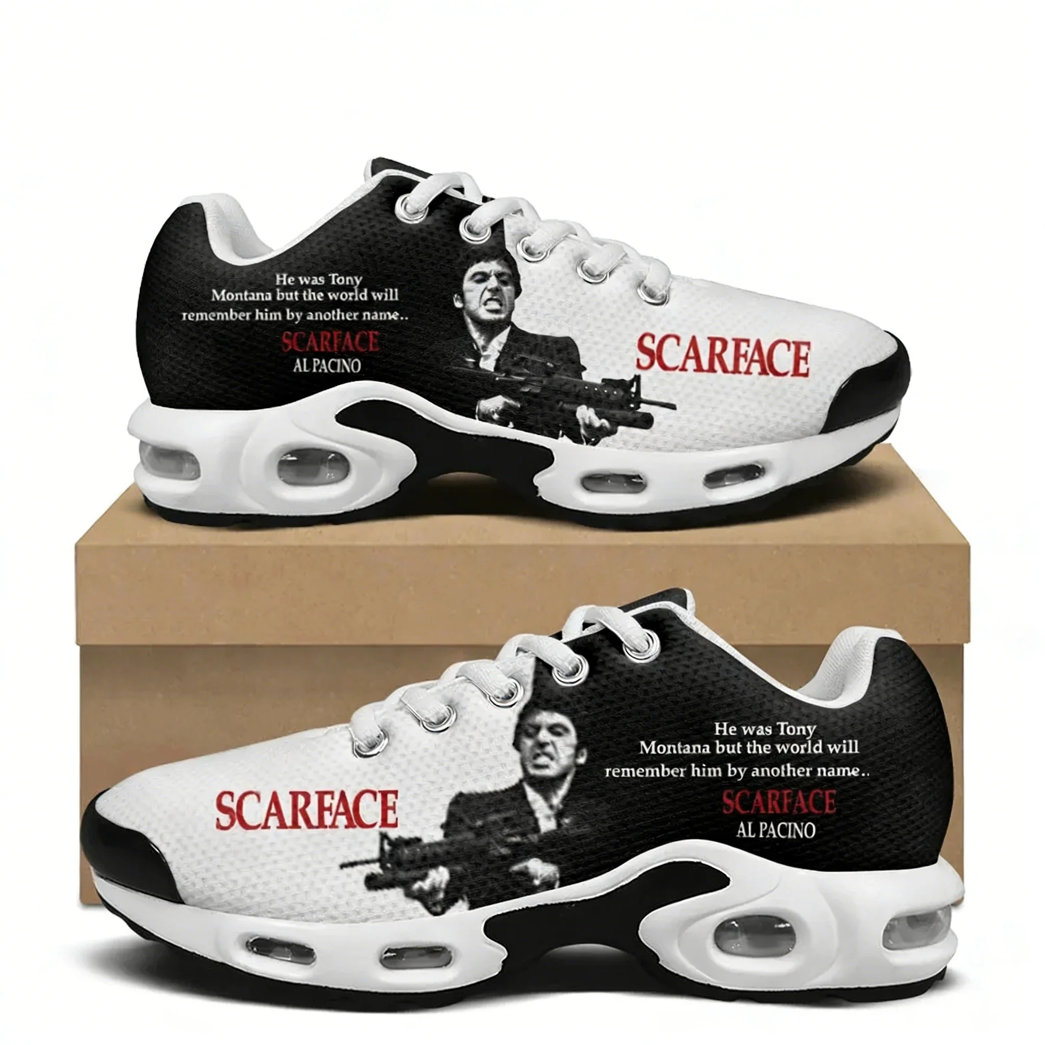 Scarface Air Cushion Sneakers  - đánh giá và giá Running Gear Woman