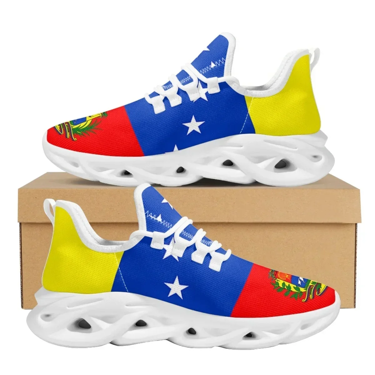 Venezuela Flag Sneakers for Wo - đánh giá và giá Running Gear Woman