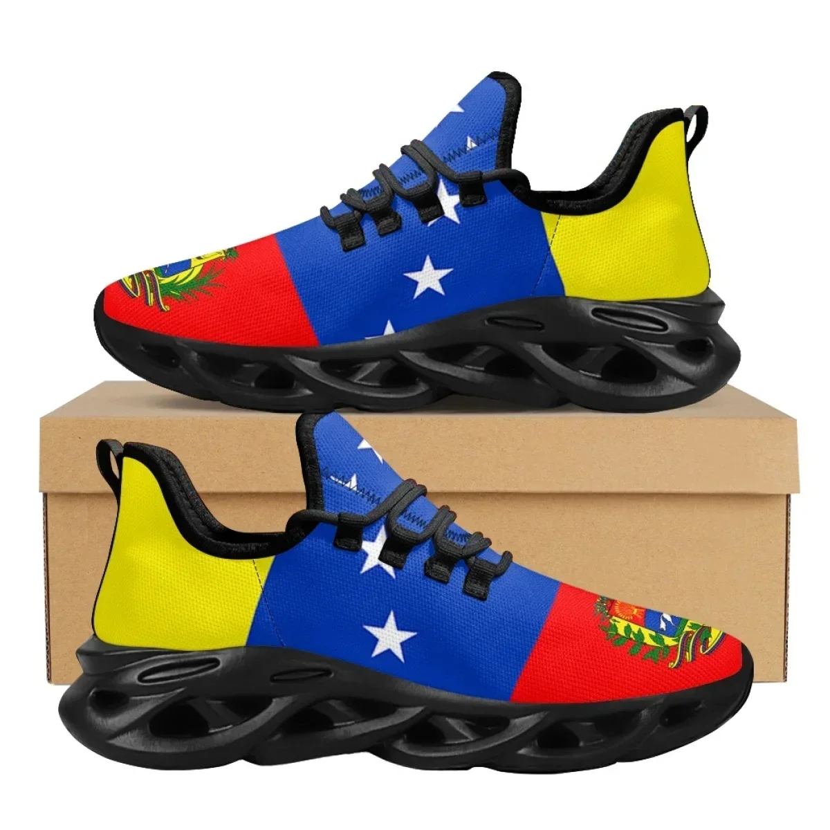Venezuela Flag Sneakers for Wo - đánh giá và giá Running Gear Woman
