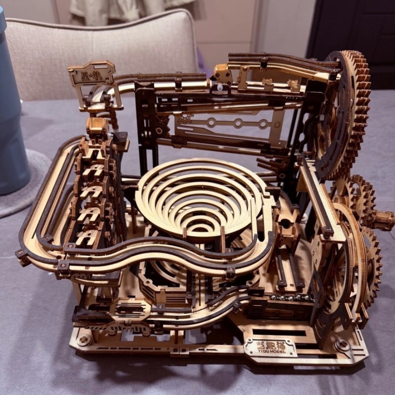 3D Wooden Ball Run Gears Sets  - đánh giá và giá Running Gear Track