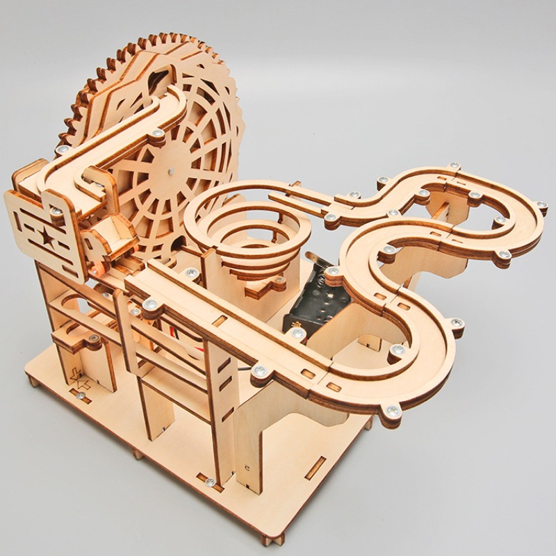 DIY Wooden Marble Run Kit – ST - đánh giá và giá Running Gear Track