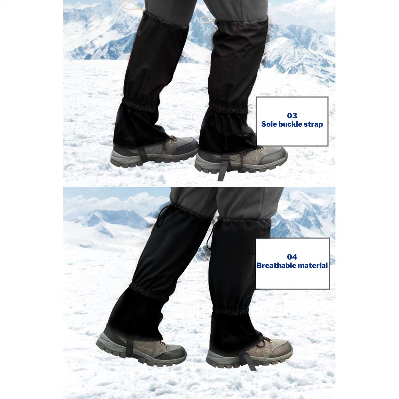 Boot Gaiters 2-Piece Outdoor S - đánh giá và giá Running Gear In Snow