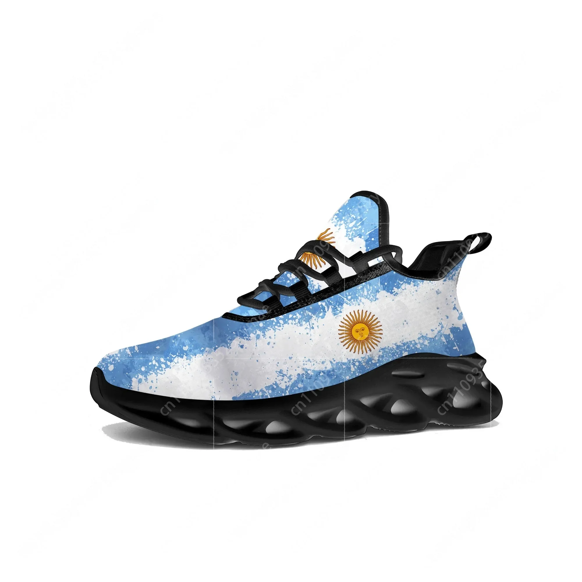 Argentine Flag Flats Sneakers  - đánh giá và giá Running Gear For Sale
