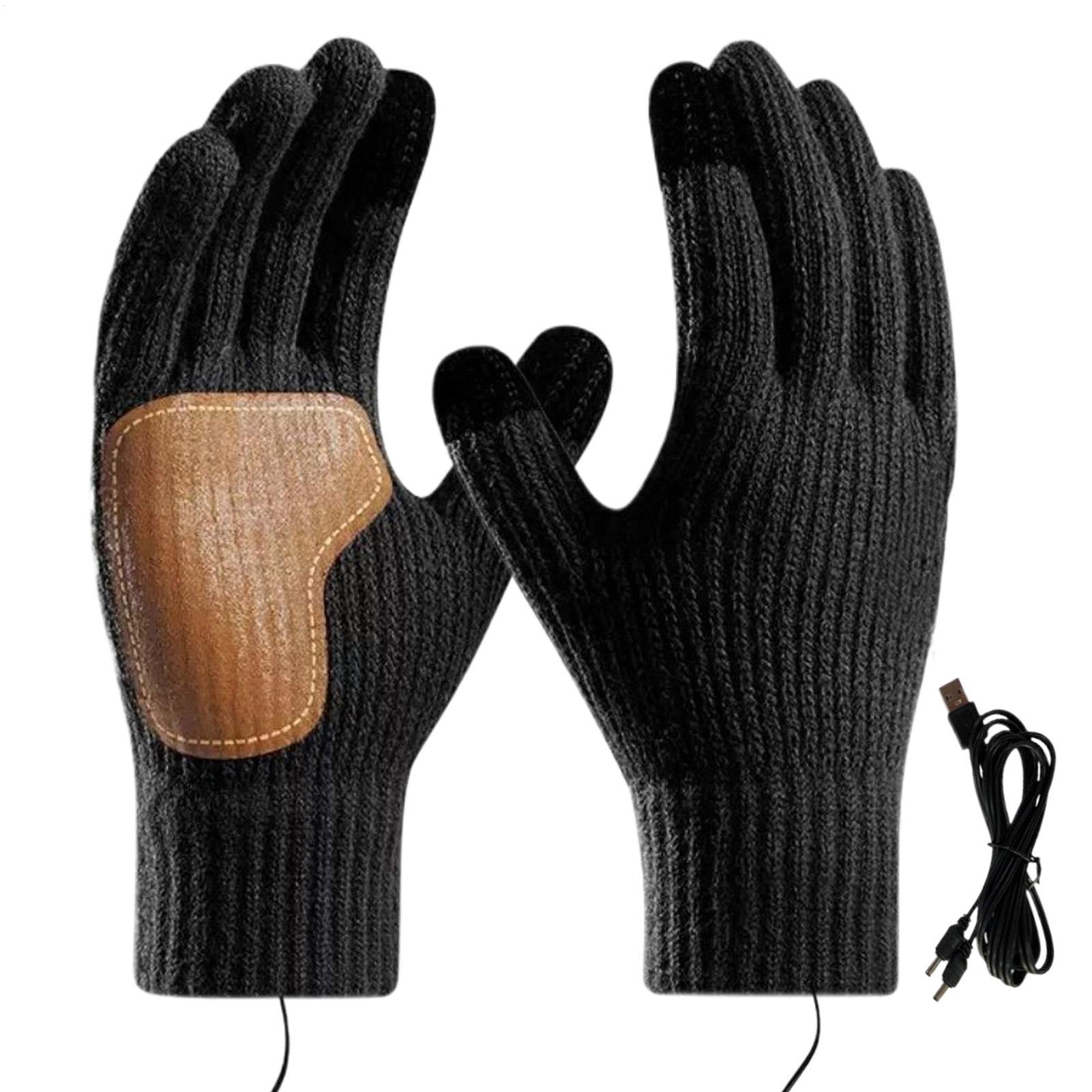 USB Heated Gloves with Touchsc - đánh giá và giá Running Gear In Cold Weather