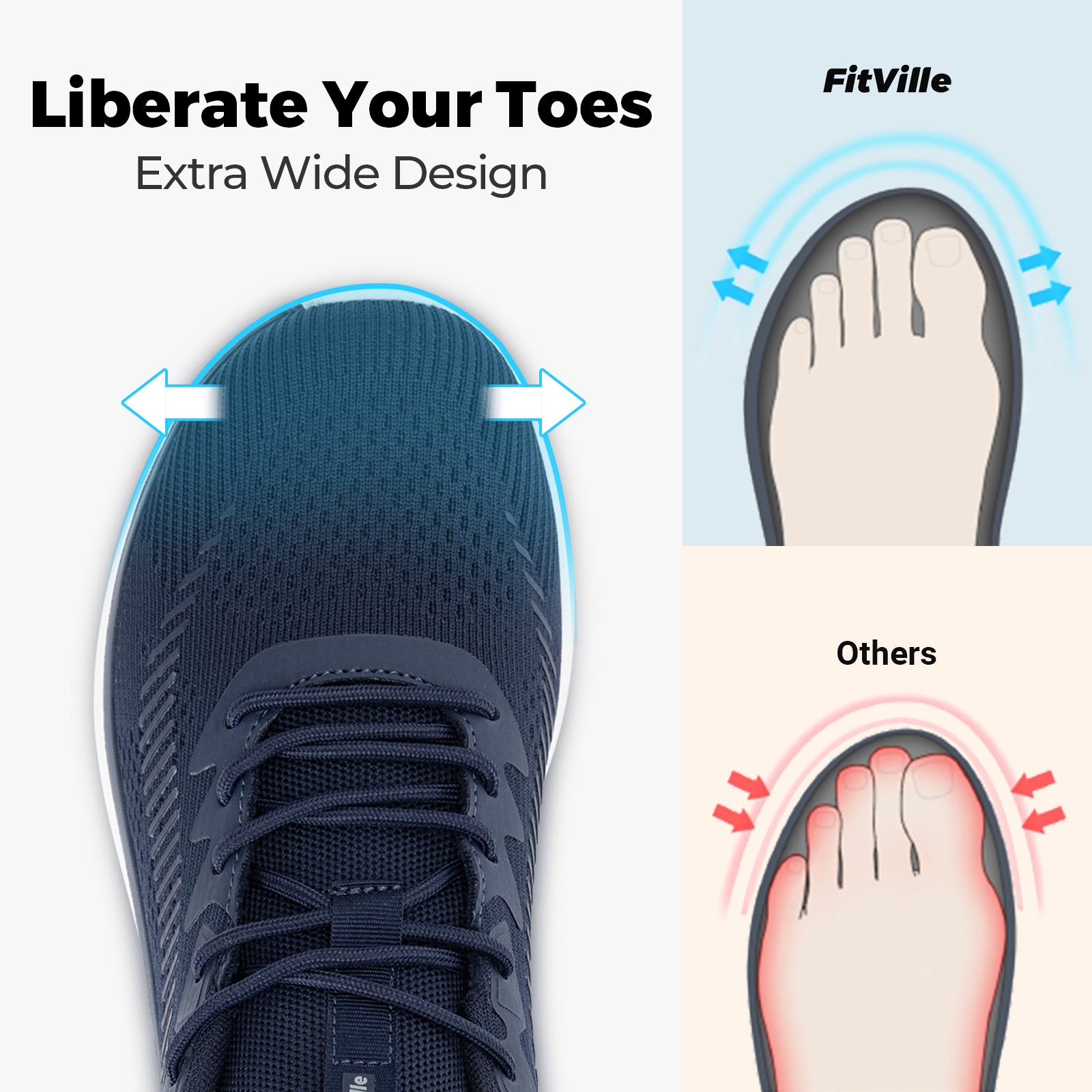 FitVille Men's Walking Shoes L - đánh giá và giá Running Gear For Sale