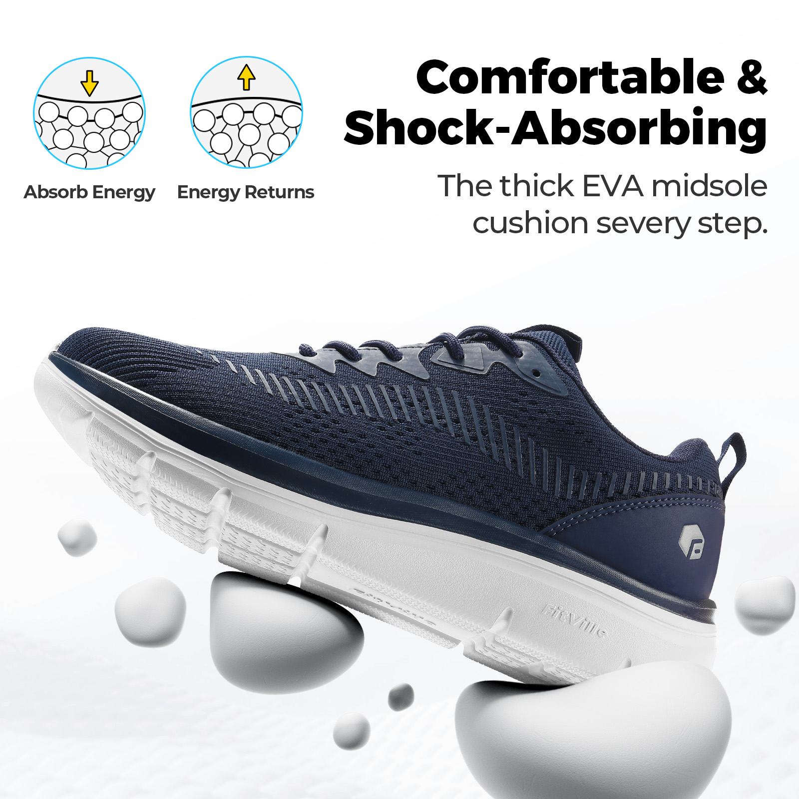 FitVille Men's Walking Shoes L - đánh giá và giá Running Gear For Sale