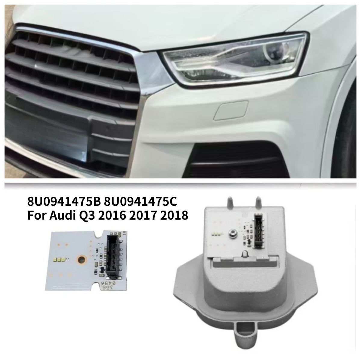 8U0941475B 8U0941475C White LE - đánh giá và giá Running Headlamp Led