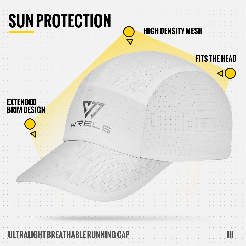 WRELS Running Cap Lightweight  - đánh giá và giá Running Cap Mesh