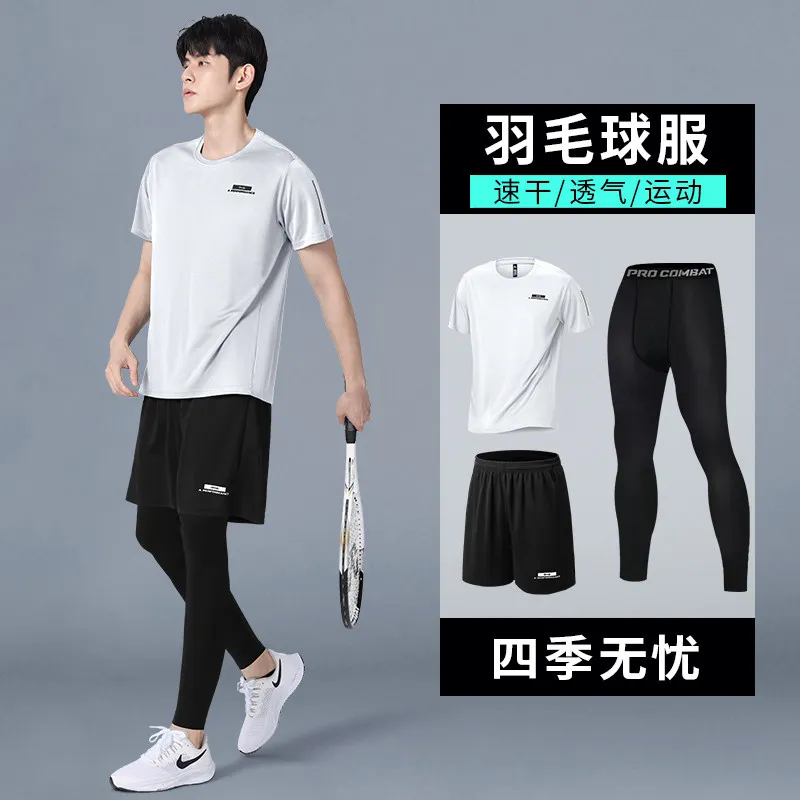 Men's New Summer Compression S - đánh giá và giá Running Gear Track