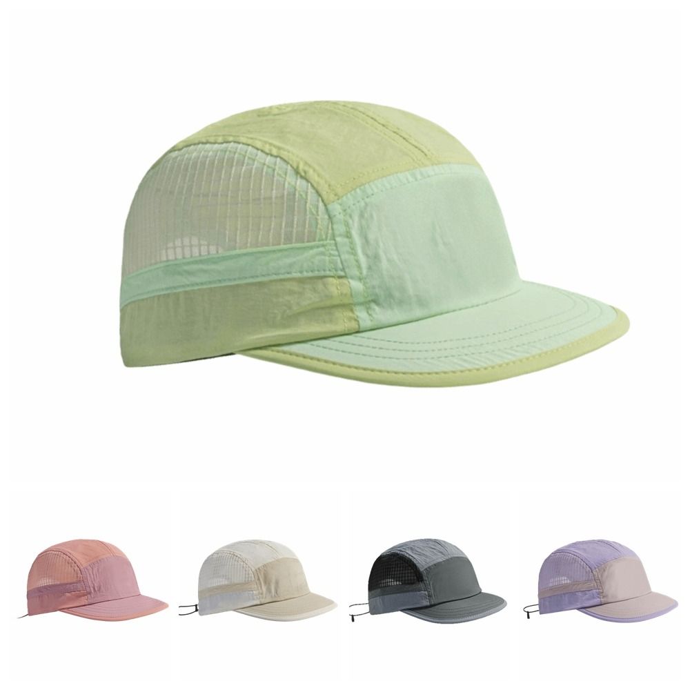 Color-Blocked Quick-drying Bas - đánh giá và giá Running Cap Mesh