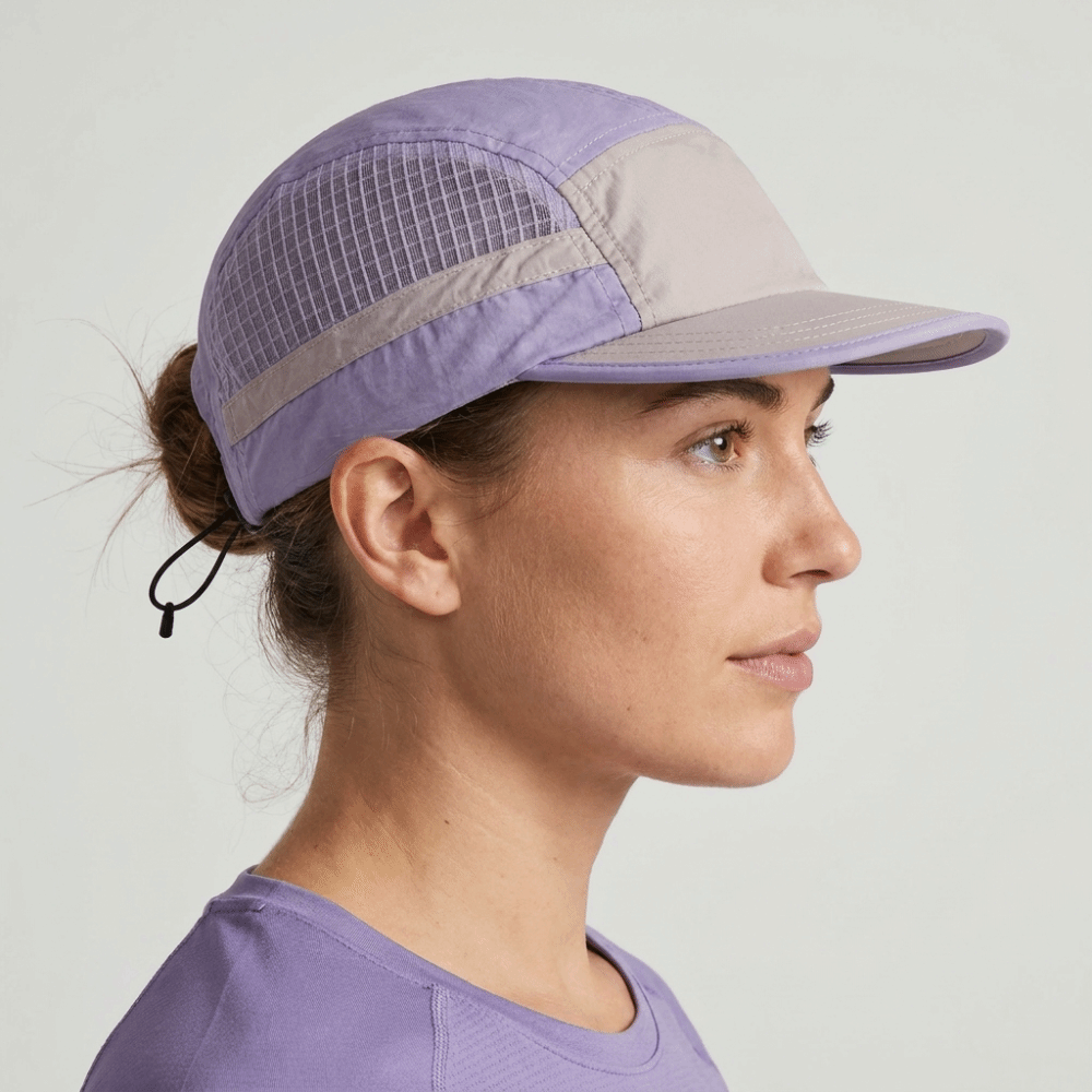 Color-Blocked Quick-drying Bas - đánh giá và giá Running Cap Mesh