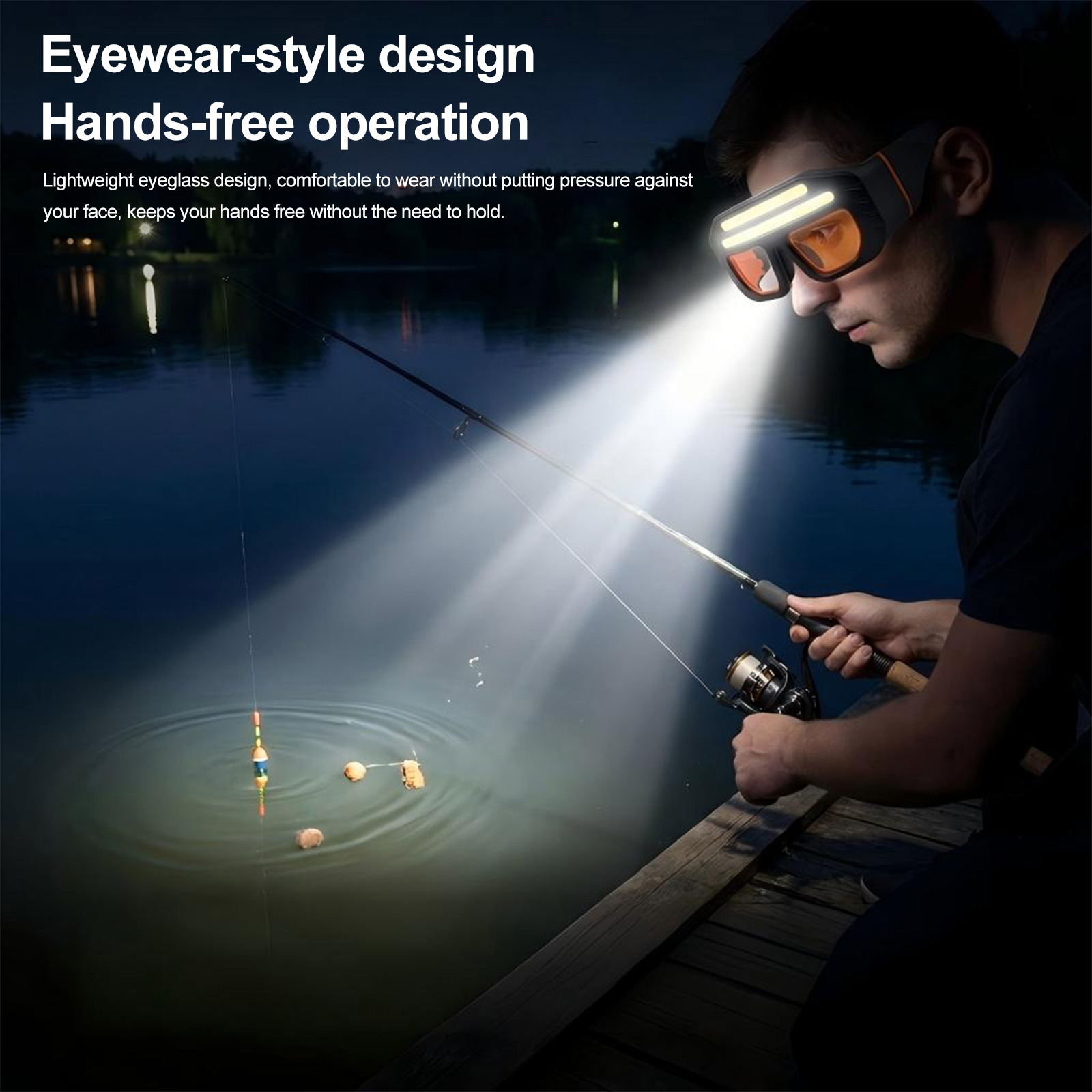 LED COB Double Light Source Pr - đánh giá và giá Running Headlamp Led
