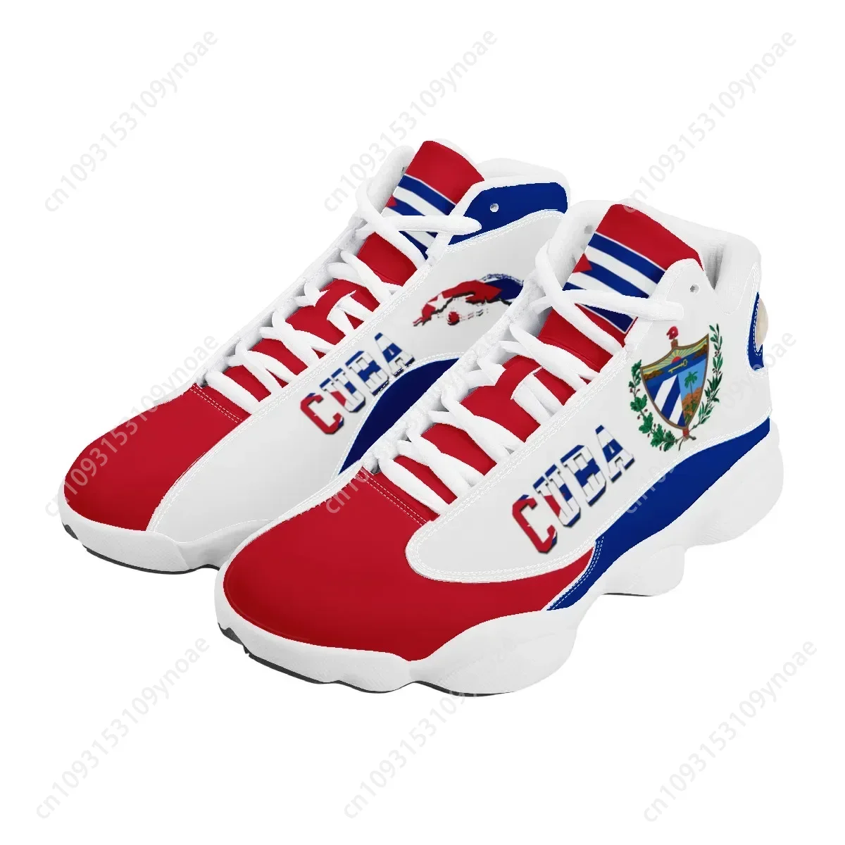 CUBA Flag Print Cool Men Baske - đánh giá và giá Running Gear For Sale