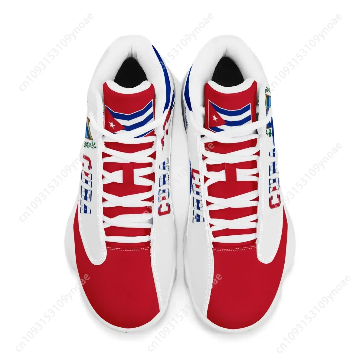 CUBA Flag Print Cool Men Baske - đánh giá và giá Running Gear For Sale
