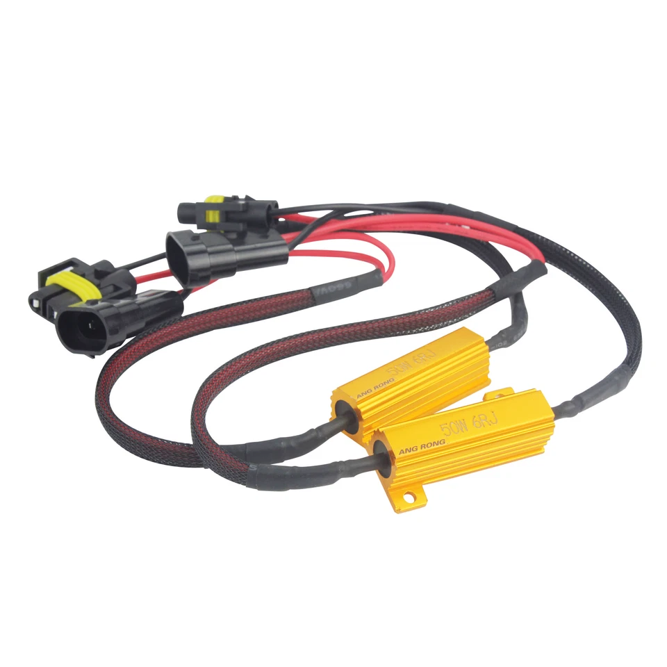 2x H11 H8 Load Resistors Wirin - đánh giá và giá Running Headlamp Led