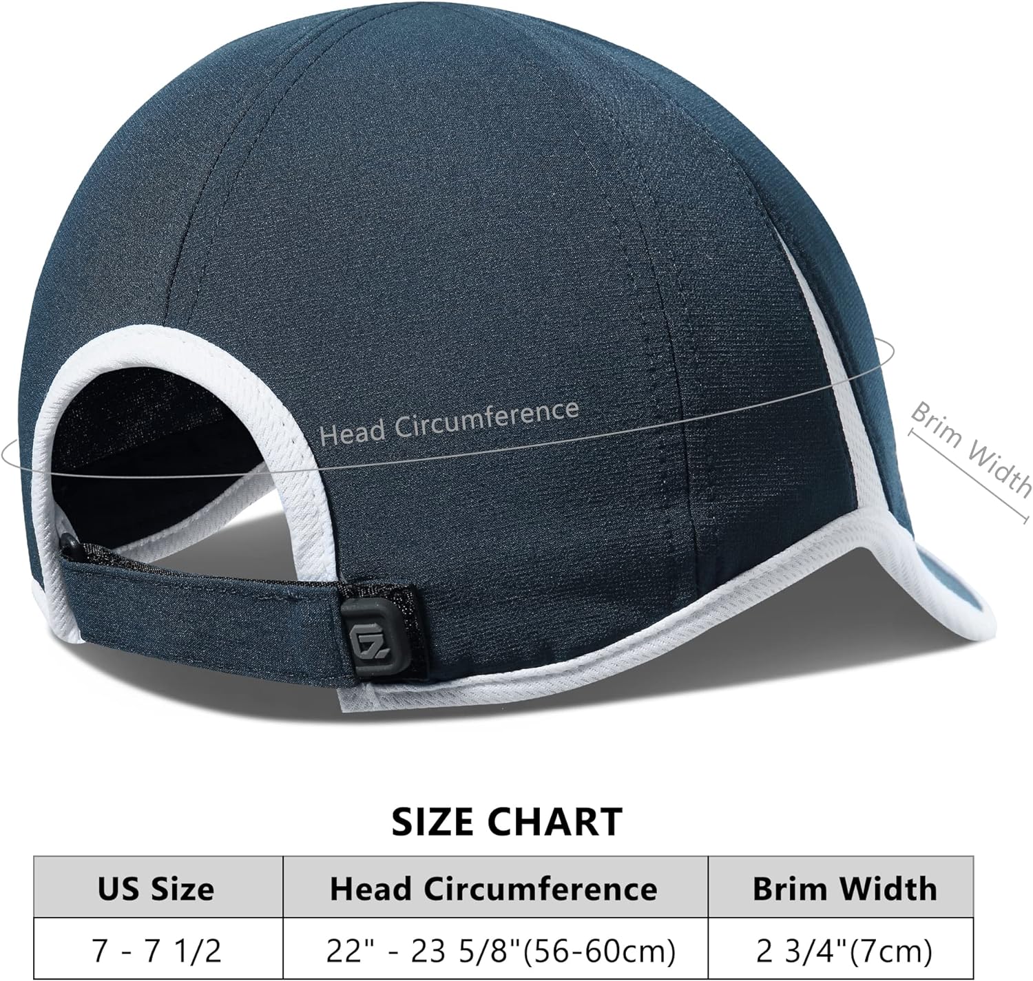 GADIEMKENSD Stretchy Fabric Ru - đánh giá và giá Running Cap Mesh