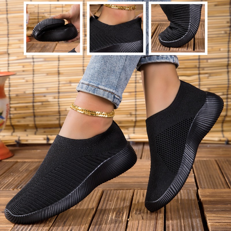 Women's Sneakers Breathable Kn - đánh giá và giá Running Gear Woman