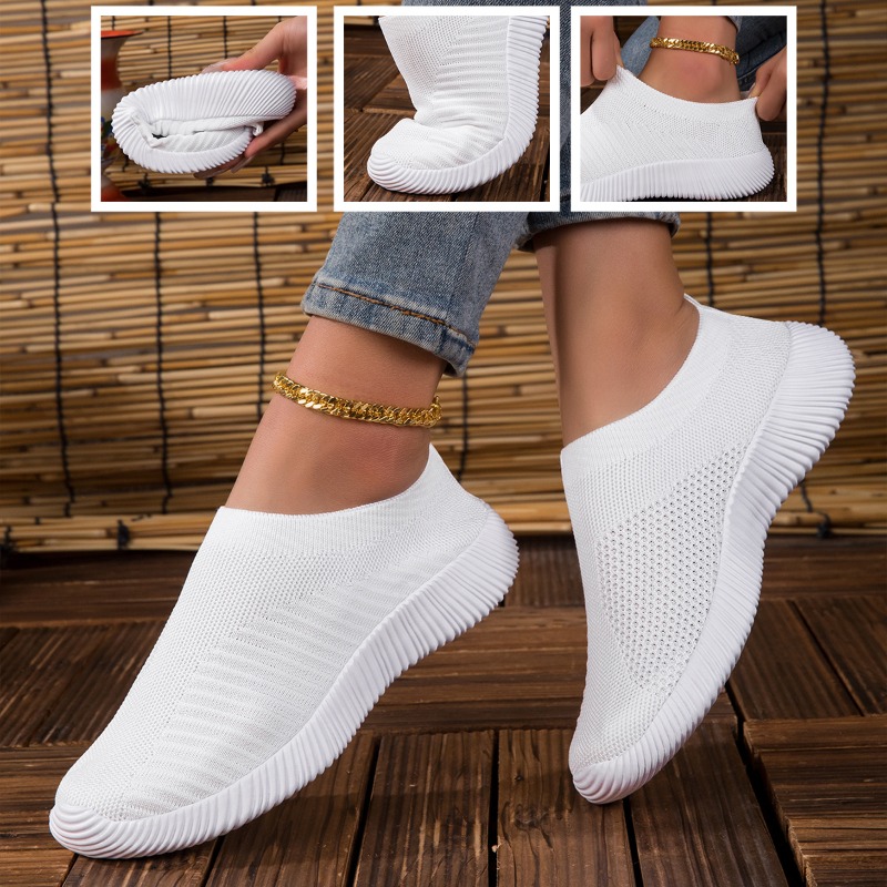 Women's Sneakers Breathable Kn - đánh giá và giá Running Gear Woman
