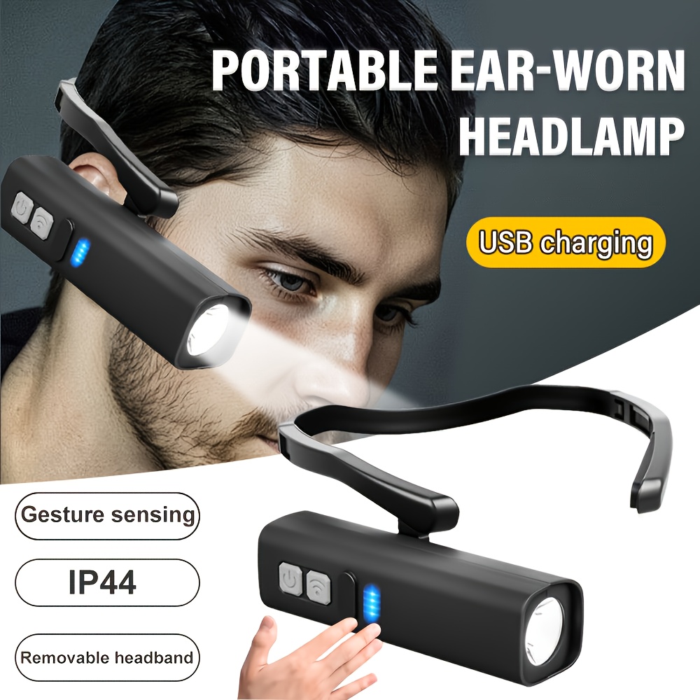 Rechargeable Ear Clip Headlamp - đánh giá và giá Running Headlamp Led
