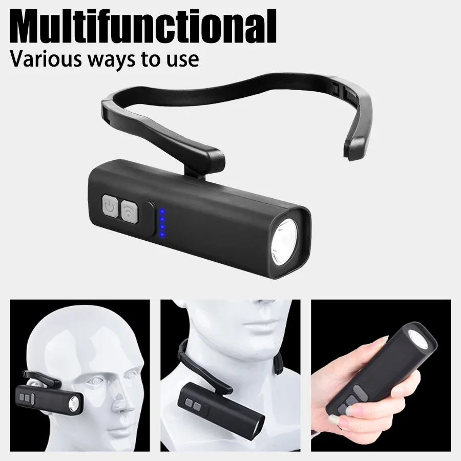 Rechargeable Ear Clip Headlamp - đánh giá và giá Running Headlamp Led