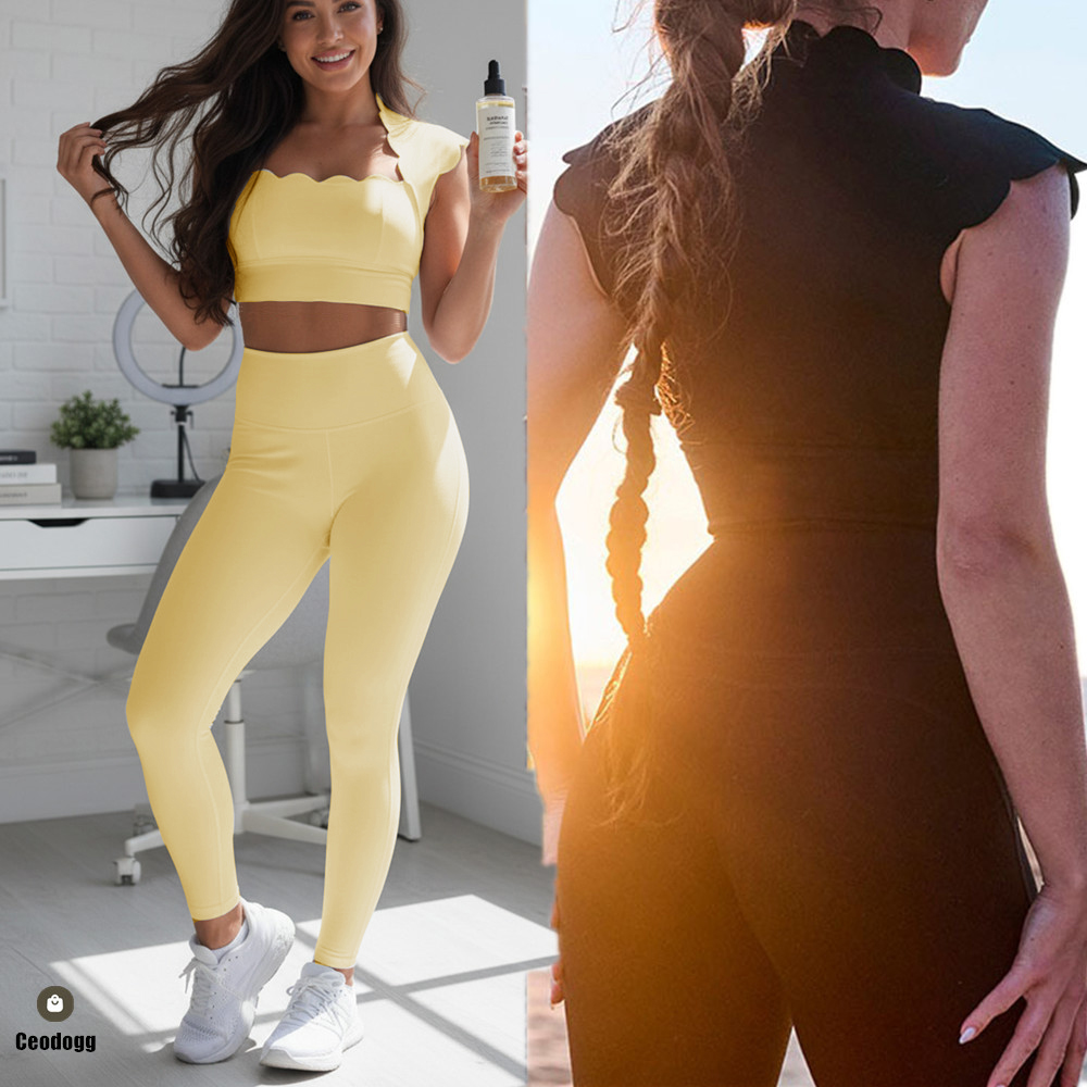 Pad Wavy Women Sports Vest Yog - đánh giá và giá Running Gear Woman